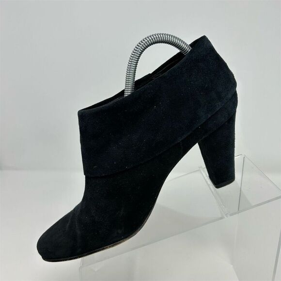 Kate Spade Women's Black Suede Ankle Boots Size 9.5M Bow Accent - Picture 3 of 13